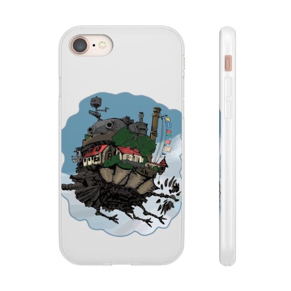 Howl's Moving Castle Series - Howl’s Moving Castle Classic Color iPhone Cases-Accessories, Howl's Moving Castle, Howl's Moving Castle Series, Phone Case