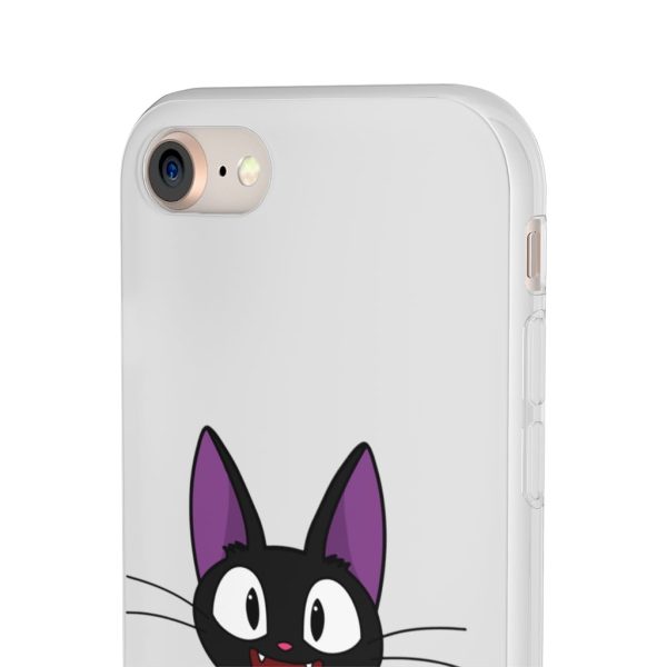 Figures Set Ghibli Ga Ippai Yubin Ningyou Kiki's Delivery Service - Jiji in the Cat Cup iPhone Cases-Accessories, Figures Set Ghibli Ga Ippai Yubin Ningyou Kiki's Delivery Service, Kiki's Delivery Service, Phone Case