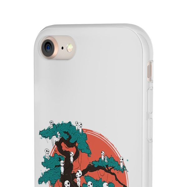 Anime Film Princess Mononoke - Tree Spirits by the Red Moon iPhone Cases-Accessories, Anime Film Princess Mononoke, Phone Case, princess mononoke