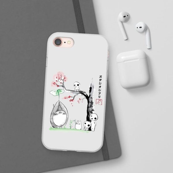 Stuffed Totoro - Totoro and the Tree Spirits iPhone Cases-Accessories, My Neighbor Totoro, Phone Case, Stuffed Totoro