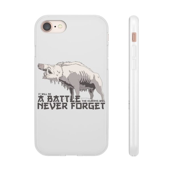 Princess Mononoke In Theaters - Princess Mononoke – A Battle Never Forget iPhone Cases-Accessories, Phone Case, princess mononoke, Princess Mononoke In Theaters