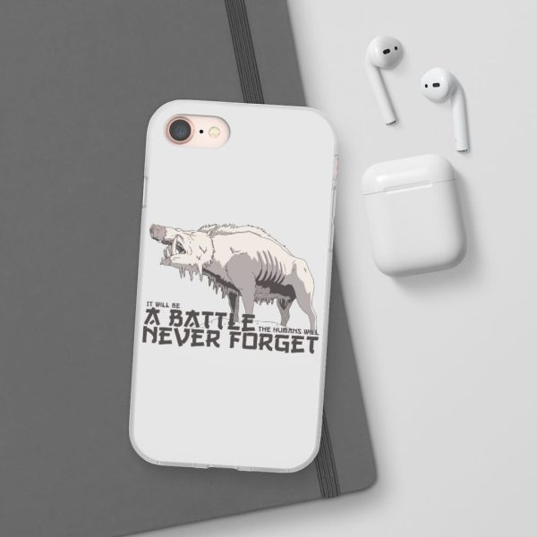 Princess Mononoke In Theaters - Princess Mononoke – A Battle Never Forget iPhone Cases-Accessories, Phone Case, princess mononoke, Princess Mononoke In Theaters