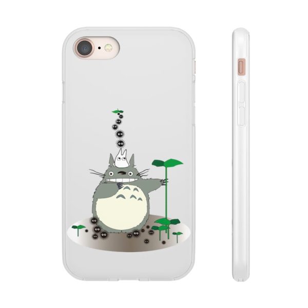 My Totoro - Totoro and the Sootballs iPhone Cases-Accessories, My Neighbor Totoro, My Totoro, Phone Case