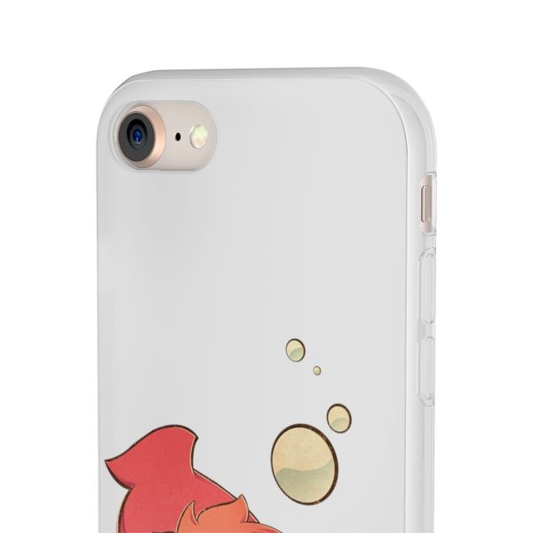 Studio Ghibli Icons Ponyo - Ponyo Chibi iPhone Cases-Accessories, Phone Case, ponyo, Studio Ghibli Icons Ponyo