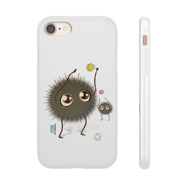 Spirited Away Review - Spirited Away – Soot Spirit Chibi iPhone Cases-Accessories, Phone Case, Spirited Away, Spirited Away Review