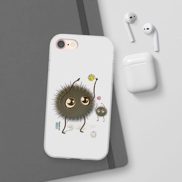 Spirited Away Review - Spirited Away – Soot Spirit Chibi iPhone Cases-Accessories, Phone Case, Spirited Away, Spirited Away Review