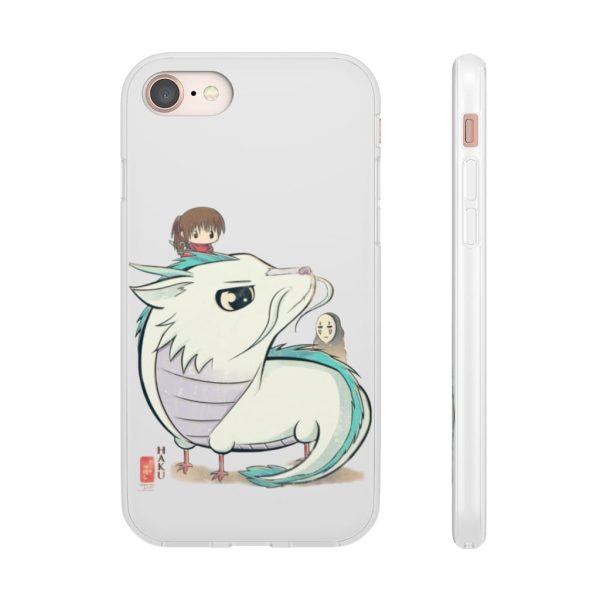 Haku Spirited Away - Spirited Aways Chibi iPhone Cases-Accessories, Haku Spirited Away, Kamaji Spirited Away, Phone Case, Spirited Away, Spirited Away English Cast