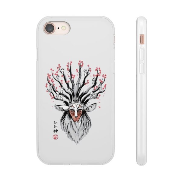 Princess Mononoke Wolf - Princess Mononoke – Shishigami and Sakura iPhone Cases-Accessories, Phone Case, princess mononoke, Princess Mononoke Wolf