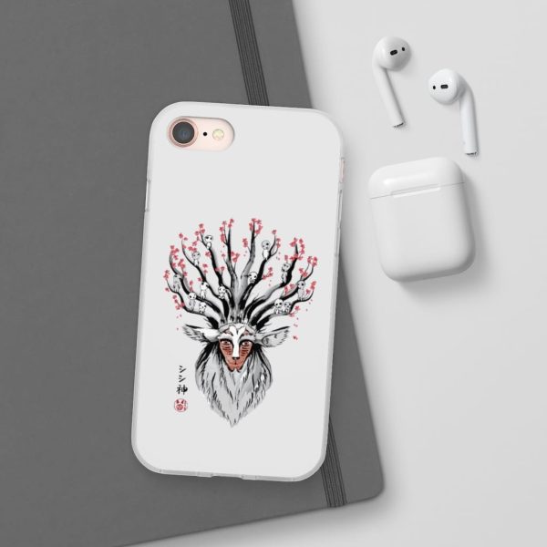 Princess Mononoke Wolf - Princess Mononoke – Shishigami and Sakura iPhone Cases-Accessories, Phone Case, princess mononoke, Princess Mononoke Wolf