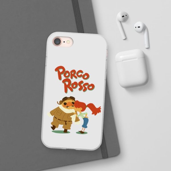 Porco Rosso – The Kiss iPhone Cases-Accessories, Phone Case, porco rosso