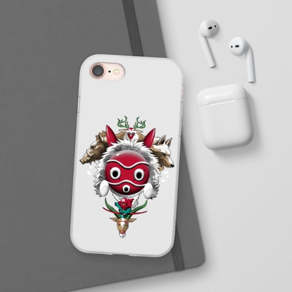 Princess Mononoke San - Princess Mononoke – The Forest Protectors iPhone Cases-Accessories, Phone Case, princess mononoke, Princess Mononoke San