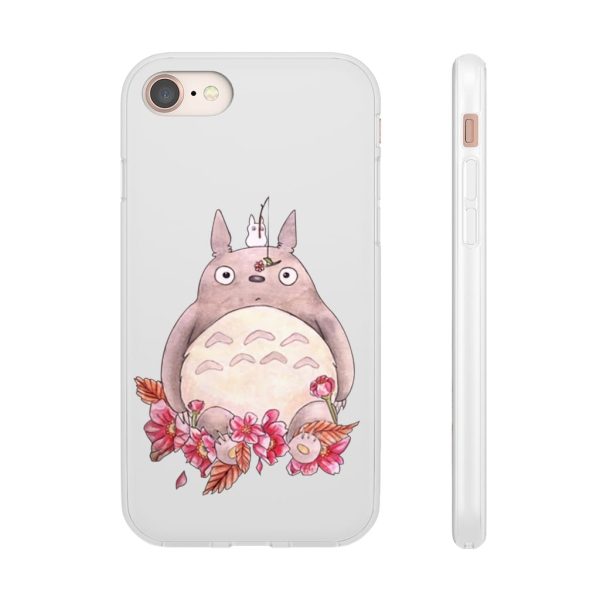 Totoro Drawing - Totoro – flower fishing iPhone Cases-Accessories, My Neighbor Totoro, Phone Case, Totoro Drawing