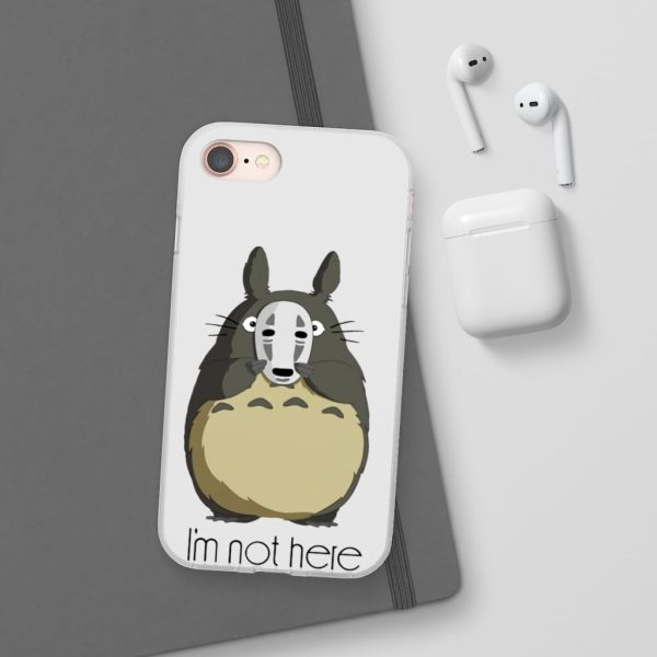 Studio Ghibli My Neighbor Totoro - Totoro I’m Not Here iPhone Cases-Accessories, My Neighbor Totoro, Phone Case, Studio Ghibli My Neighbor Totoro