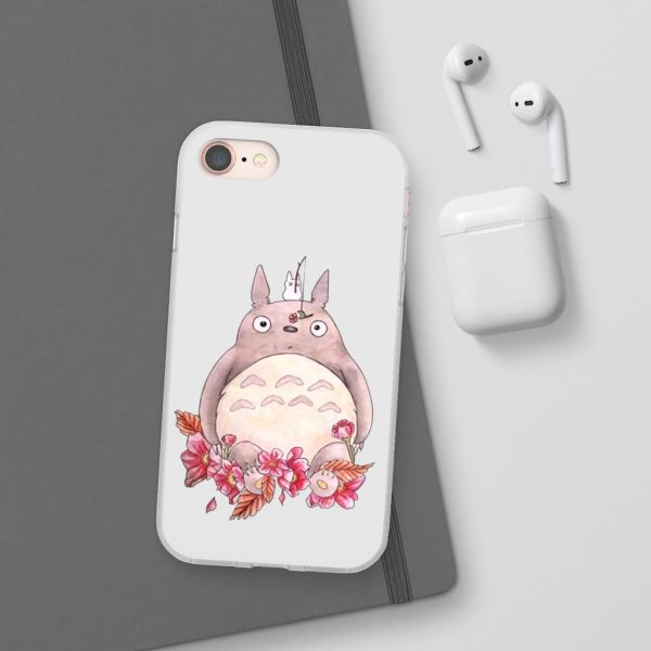 Totoro Drawing - Totoro – flower fishing iPhone Cases-Accessories, My Neighbor Totoro, Phone Case, Totoro Drawing