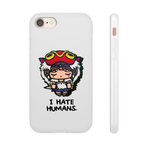 Princess Mononoke Showtimes - Princess Mononoke Chibi – I Hate Humans iPhone Cases-Accessories, Phone Case, princess mononoke, Princess Mononoke Showtimes