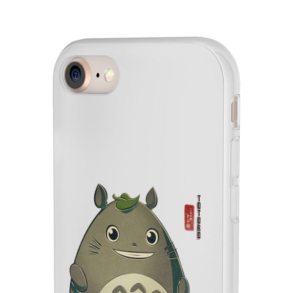 Totoro Wallpaper - Totoro Cute Chibi iPhone Cases-Accessories, My Neighbor Totoro, Phone Case, Totoro Wallpaper