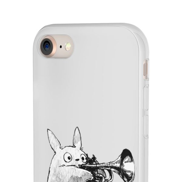 Mei My Neighbor Totoro - Totoro and the Trumpet iPhone Cases-Accessories, Mei My Neighbor Totoro, My Neighbor Totoro, Phone Case