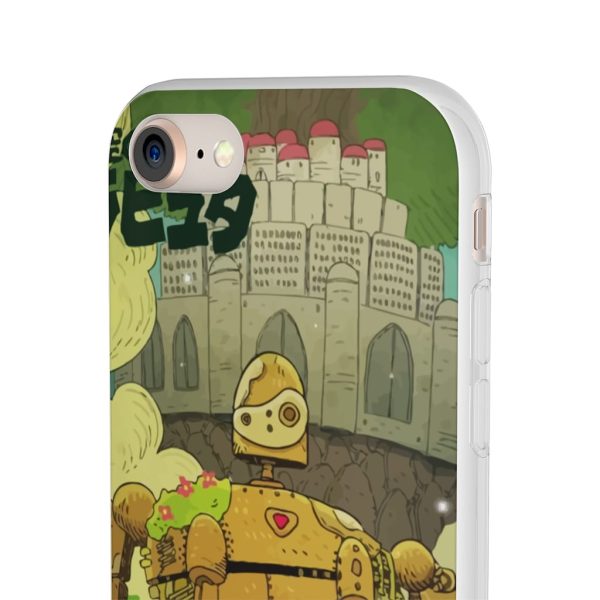 Laputa Castle In The Sky English Cast - Laputa Castle in the Sky Robot Warrior iPhone Cases-Accessories, Laputa Castle In The Sky English Cast, Laputa: Castle in the Sky, Phone Case