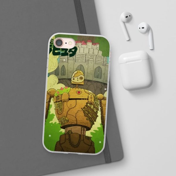 Laputa Castle In The Sky English Cast - Laputa Castle in the Sky Robot Warrior iPhone Cases-Accessories, Laputa Castle In The Sky English Cast, Laputa: Castle in the Sky, Phone Case