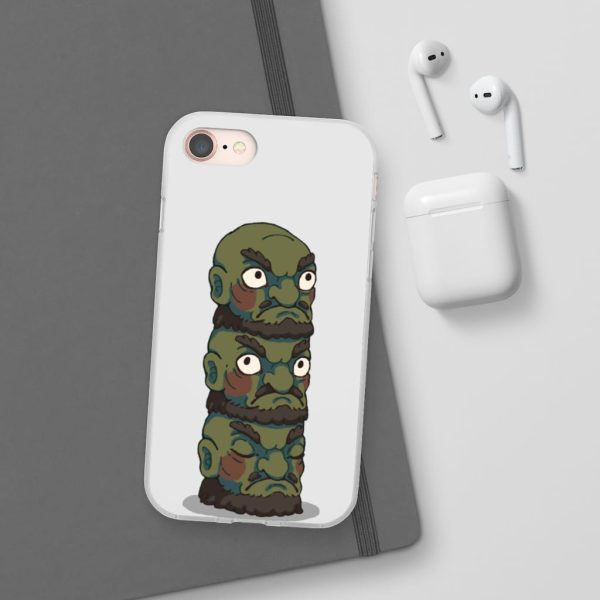 Spirited Away Showtimes - Spirited Away – Yubaba Kashira 3 Heads iPhone Cases-Accessories, Phone Case, Spirited Away, Spirited Away Showtimes