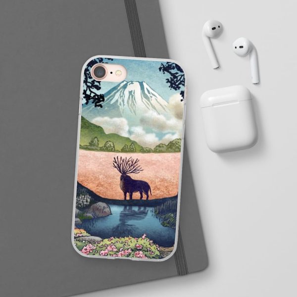 Princess Mononoke Princess - Princess Mononoke – Shishigami Day Time Landscape iPhone Cases-Accessories, Phone Case, princess mononoke, Princess Mononoke Princess