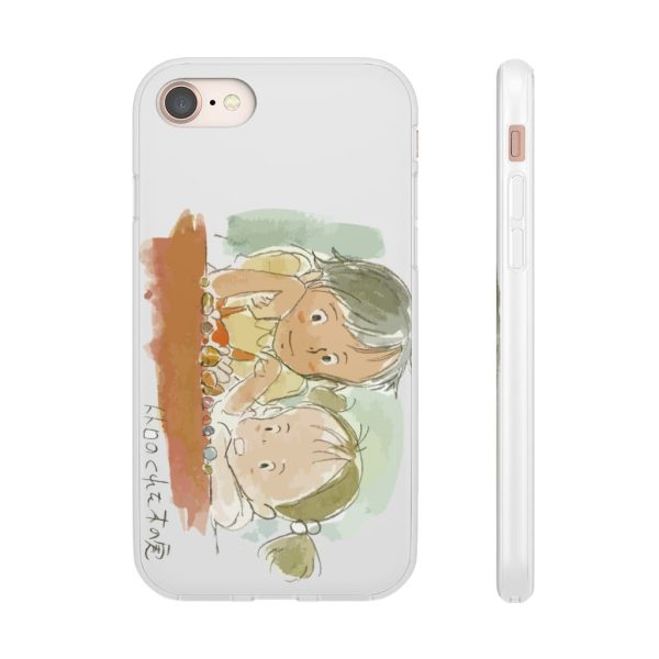 My Neighbor Totoro Japanese - My Neighbor Totoro – Mei & Satsuki Water Color iPhone Cases-Accessories, My Neighbor Totoro, My Neighbor Totoro Japanese, Phone Case