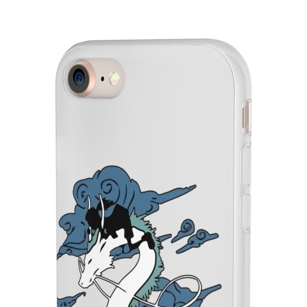 Spirited Away Tattoo - Spirited Away – Sen Riding Haku Dragon iPhone Cases-Accessories, Phone Case, Spirited Away, Spirited Away Tattoo