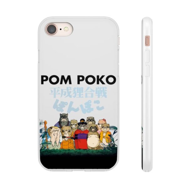 Pom Poko Poster Japanese iPhone Cases-Accessories, Phone Case, Pom Poko