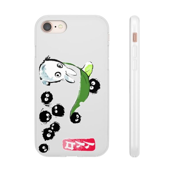 My Neighbor Totoro Satsuki - Mini Totoro and the Soot Balls iPhone Cases-Accessories, My Neighbor Totoro, My Neighbor Totoro Satsuki, Phone Case