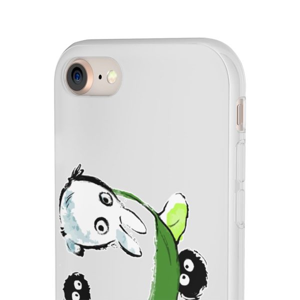 My Neighbor Totoro Satsuki - Mini Totoro and the Soot Balls iPhone Cases-Accessories, My Neighbor Totoro, My Neighbor Totoro Satsuki, Phone Case