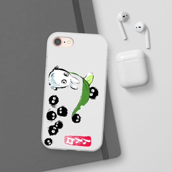 My Neighbor Totoro Satsuki - Mini Totoro and the Soot Balls iPhone Cases-Accessories, My Neighbor Totoro, My Neighbor Totoro Satsuki, Phone Case