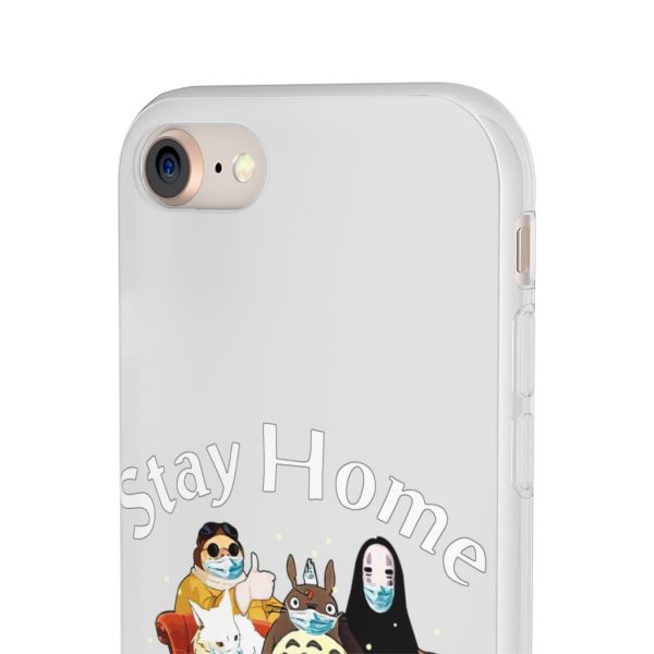 Stay Home and Watch Ghibli Movie iPhone Cases-Accessories, Phone Case