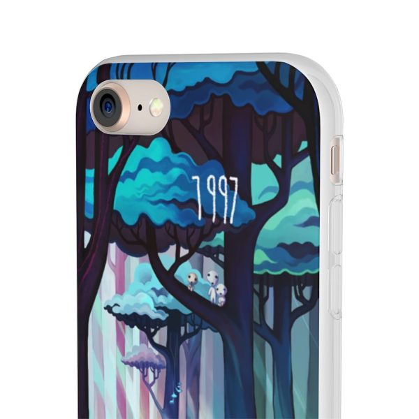 Princess Mononoke - Princess Mononoke 1997 Illustration iPhone Cases-Accessories, Phone Case, princess mononoke