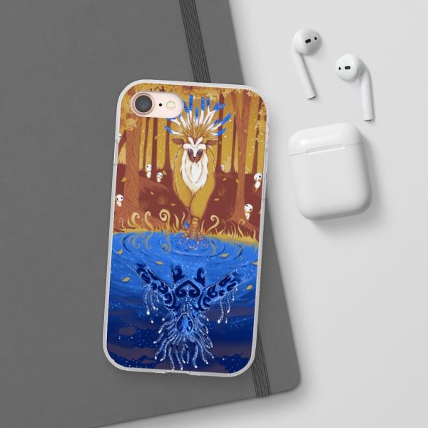 Watch Princess Mononoke - Princess Mononoke Shishigami Day and Night time iPhone Cases-Accessories, Phone Case, princess mononoke, Watch Princess Mononoke