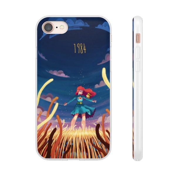 Nausicaa 1984 Illustration iPhone Cases-Accessories, Phone Case