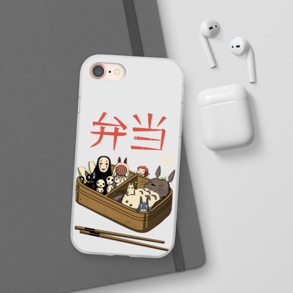 Totoro Sun Shade Cat Bus - Ghibli Bento iPhone Cases-Accessories, My Neighbor Totoro, Phone Case, Spirited Away, Totoro Sun Shade Cat Bus