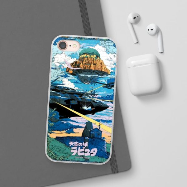 Laputa Castle In The Sky - Laputa: Castle In The Sky – War iPhone Cases-Accessories, Laputa: Castle in the Sky, Phone Case