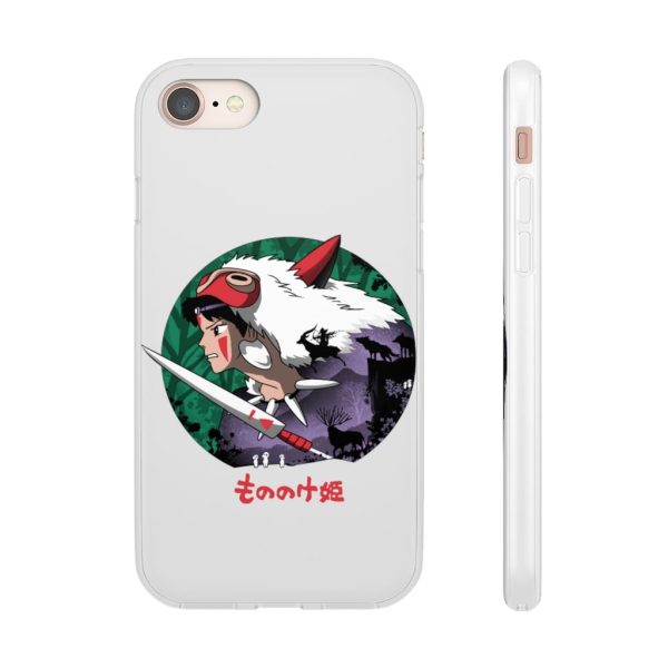 Where To Watch Princess Mononoke - Princess Mononoke’s Journey iPhone Cases-Accessories, Phone Case, princess mononoke, Where To Watch Princess Mononoke