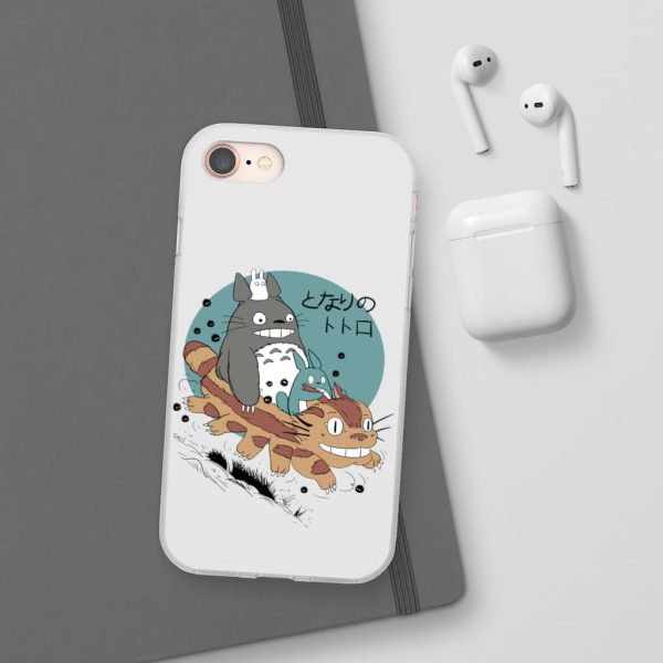 My Totoro - Totoro Riding Catbus iPhone Cases-Accessories, My Neighbor Totoro, My Totoro, Phone Case