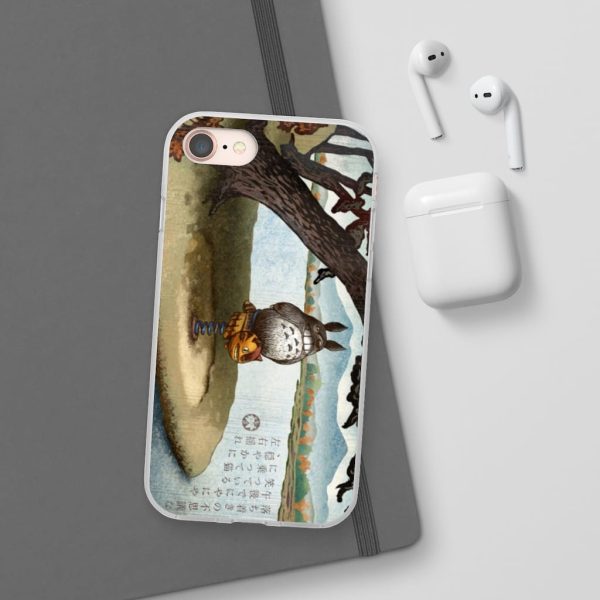 Totoro Bag - Totoro on the Catbus Spring Ride iPhone Cases-Accessories, My Neighbor Totoro, Phone Case, Totoro Bag