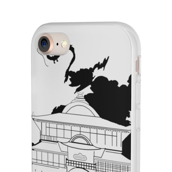 Spirited Away English Actors - Spirited Away Bathhouse illustrated Graphic iPhone Cases-Accessories, Phone Case, Spirited Away, Spirited Away English Actors