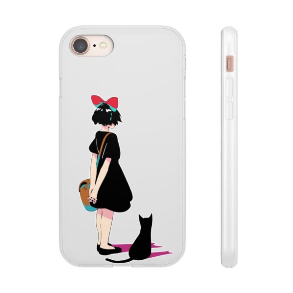 Kiki's Delivery Service Cosplay - Kiki and Jiji Color Art iPhone Cases-Accessories, Kiki's Delivery Service, Kiki's Delivery Service Cosplay, Phone Case