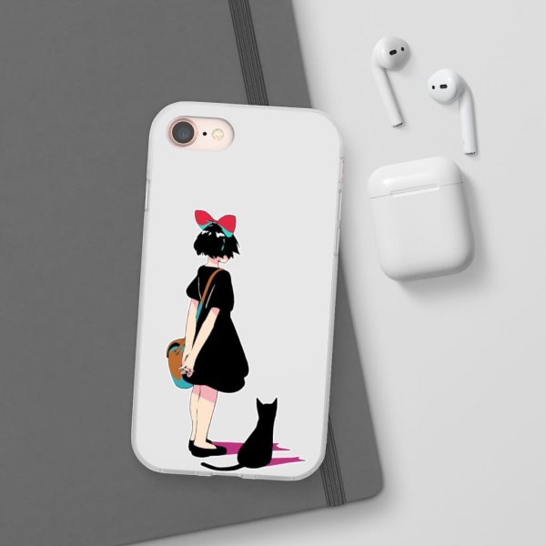 Kiki's Delivery Service Cosplay - Kiki and Jiji Color Art iPhone Cases-Accessories, Kiki's Delivery Service, Kiki's Delivery Service Cosplay, Phone Case