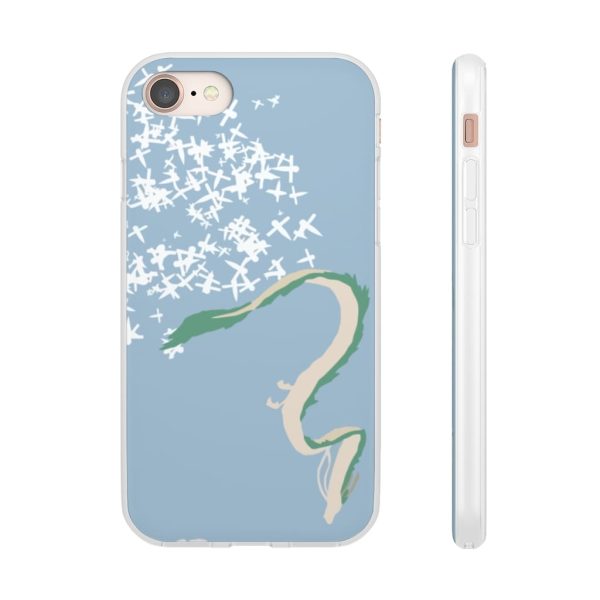 Lin Spirited Away - Spirited Away –  Flying Haku Dragon iPhone Cases-Accessories, Lin Spirited Away, Phone Case, Spirited Away