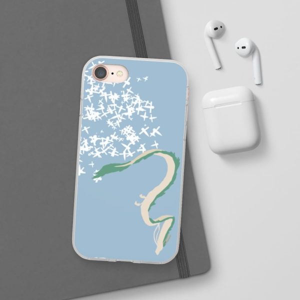 Lin Spirited Away - Spirited Away –  Flying Haku Dragon iPhone Cases-Accessories, Lin Spirited Away, Phone Case, Spirited Away