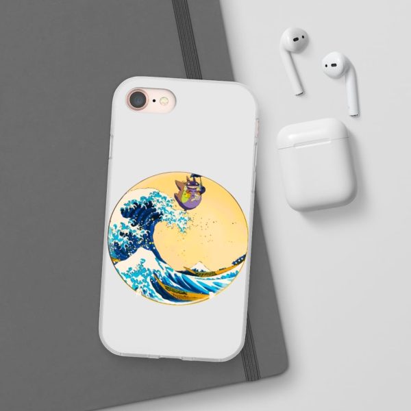 Totoro Anime - Totoro On The Waves iPhone Cases-Accessories, My Neighbor Totoro, Phone Case, Totoro Anime