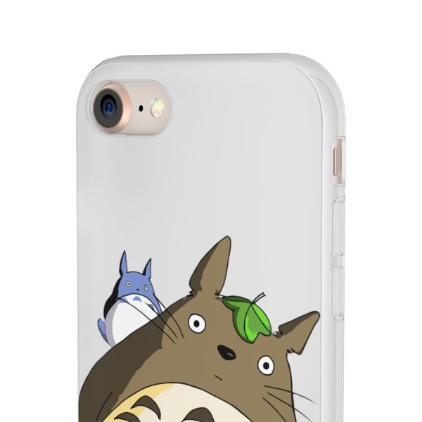 Totoro Plushie - The Curious Totoro iPhone Cases-Accessories, My Neighbor Totoro, Phone Case, Totoro Plushie