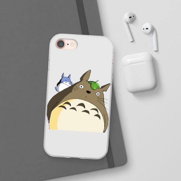 Totoro Plushie - The Curious Totoro iPhone Cases-Accessories, My Neighbor Totoro, Phone Case, Totoro Plushie