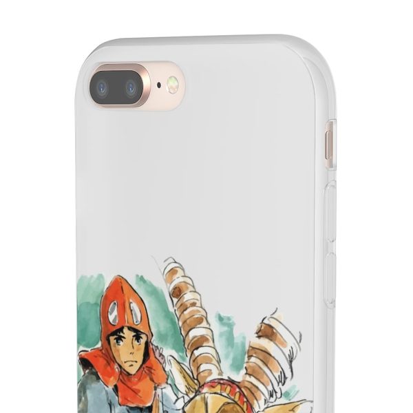 Princess Mononoke Characters - Princess Mononoke – Ashitaka Water Color iPhone Cases-Accessories, Phone Case, princess mononoke, Princess Mononoke Characters