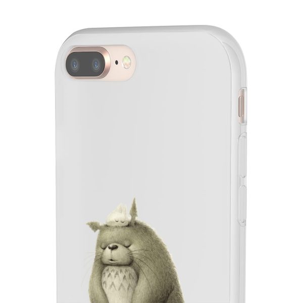 Tom Totoro Concrete Atlantic City - The Fluffy Totoro iPhone Cases-Accessories, My Neighbor Totoro, Phone Case, Tom Totoro Concrete Atlantic City